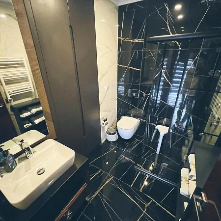 # B87 - Luxus-duplex Apartment, 12 Und 13 Stock Ueber Alanya, Whirlpool Mit Meerblick, Bar, Baeder, Terrassen, Gym, Private Tower Lejlighed